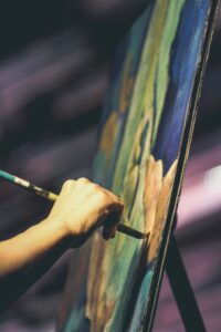 There’s a blank canvas in front of you. You are the artist of your life, and you are free to paint any picture that pleases you—and change it at any time for that matter.