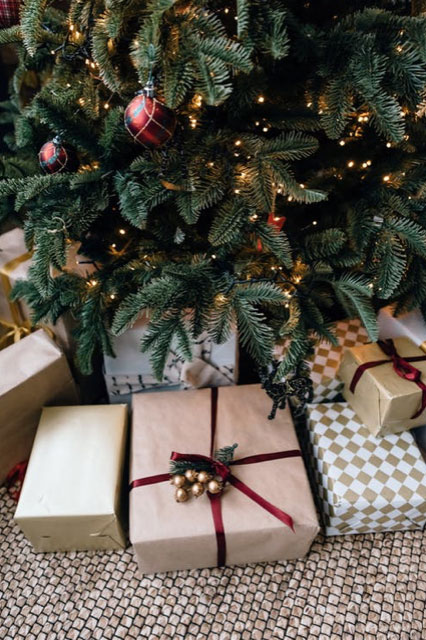 Gifts under the christmas tree