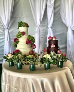 Table scapes for wedding